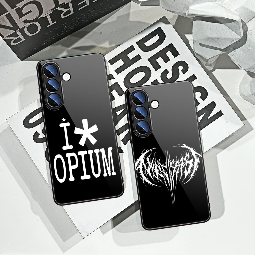 Pc Case Tempered Glass - O-Opium Rap Playboi Carti Telefon Kılıfı