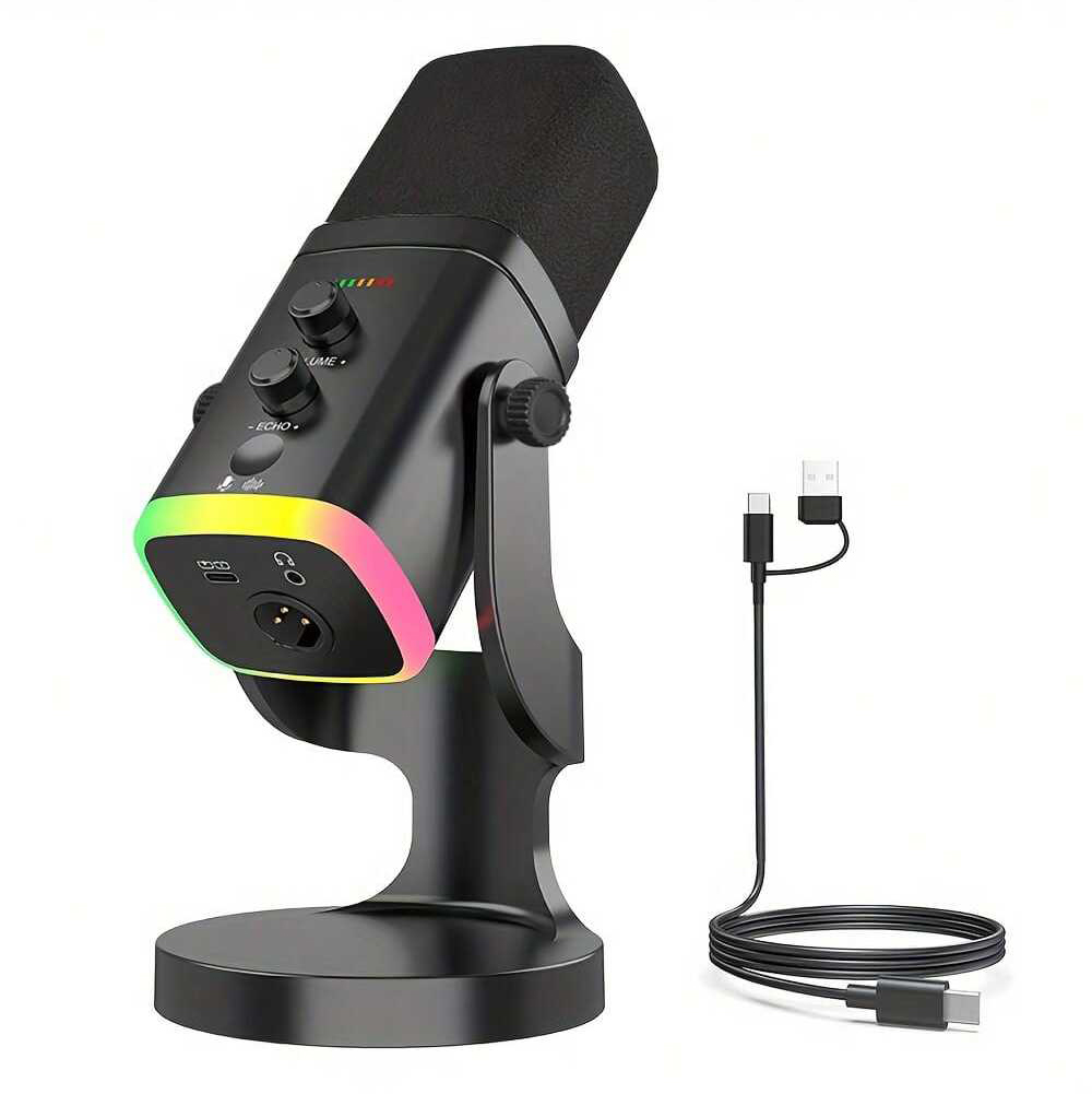 Pc Gaming Youtube - XLR/USB Dinamik Mikrofon, Canlı Yayın ve