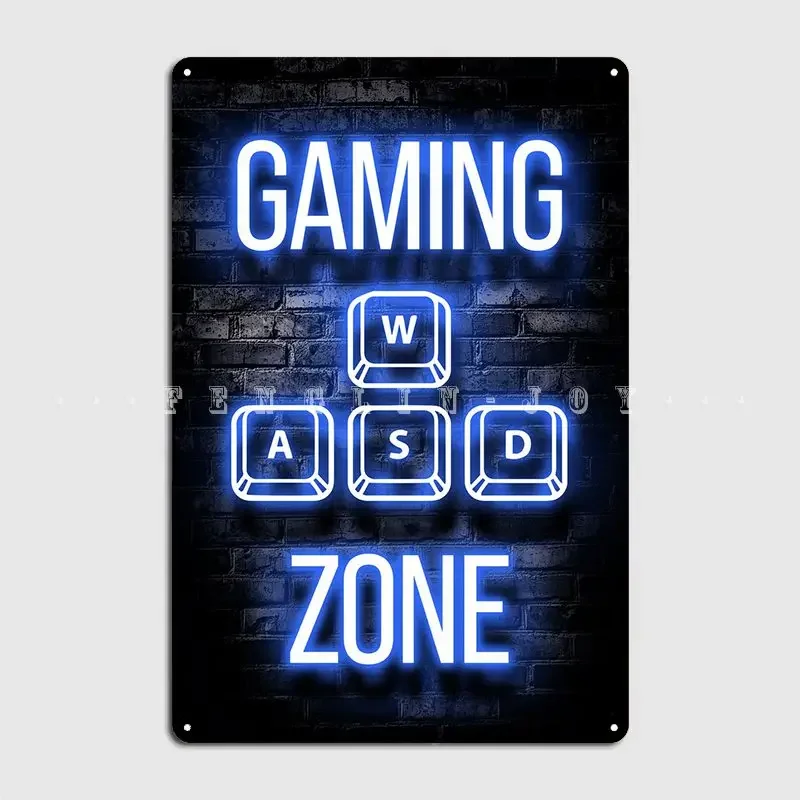 Pc Gaming Club - Wasd Pc Oyun Bölgesi Alıntı Metal