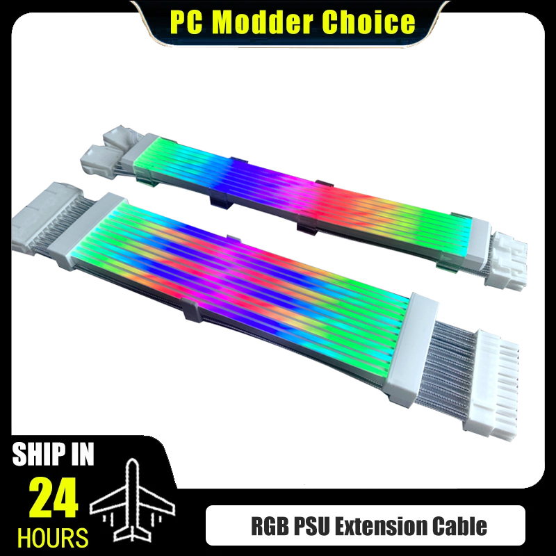Pc Gaming Lian Li - PSU uzatma kablosu RGB Strimer artı