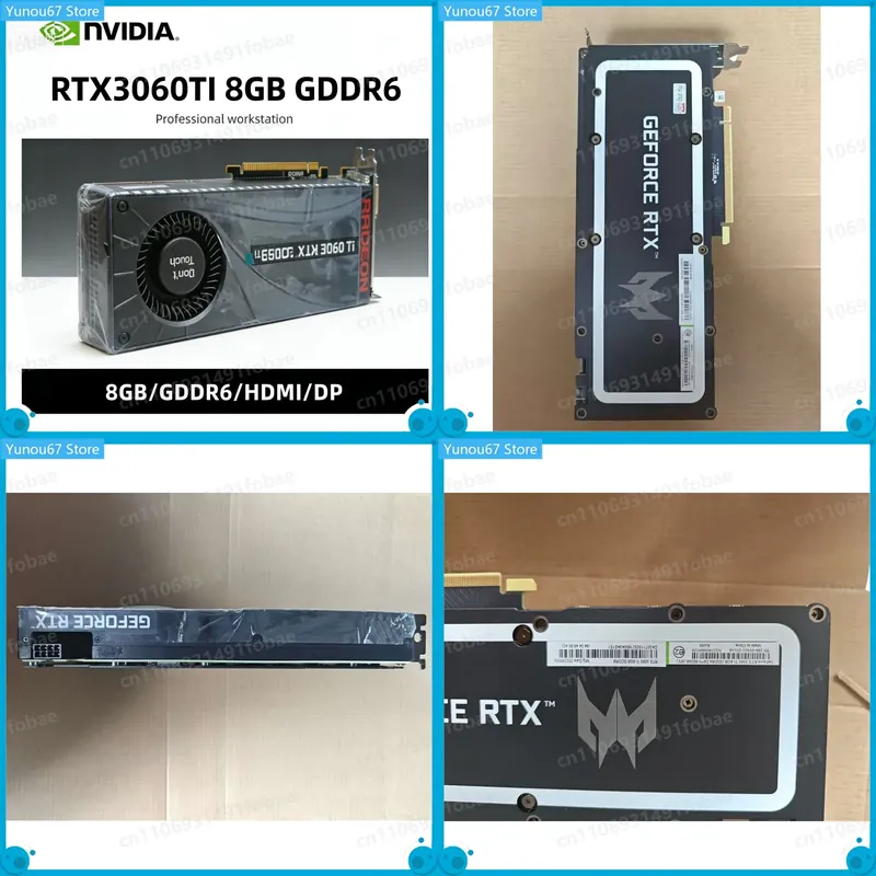 Pc Gaming Rtx - RTX 3060TI 8GB GDDR6 Grafik Kartı