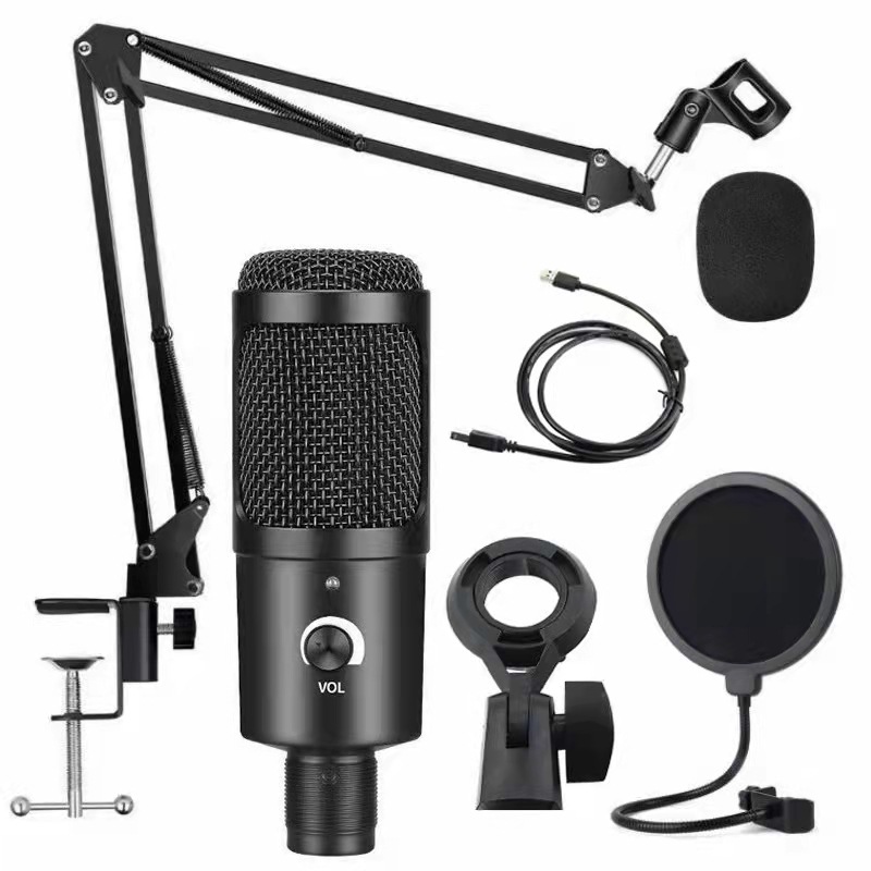 Pc Gaming Youtube - USB kondenser mikrofon kayıt mikrofonu PC