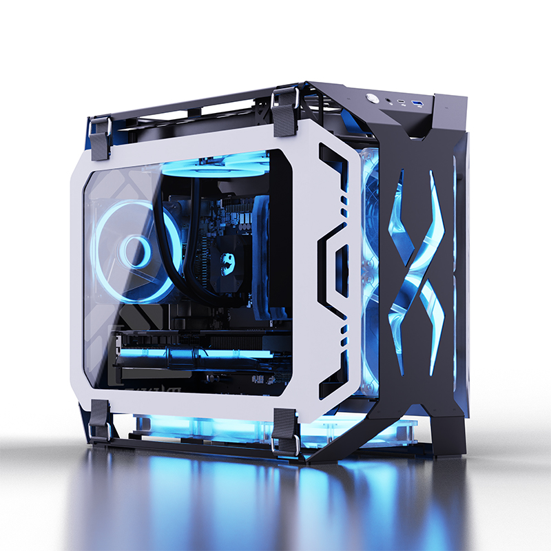 Pc Case Tempered Glass - Lovingcool Yeni Tasarım Açık Tip Oyun