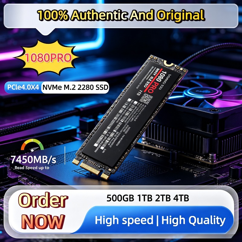 Pc Gaming Lenovo - %100 orijinal 1080PRO PCIe 4.0 NVMe