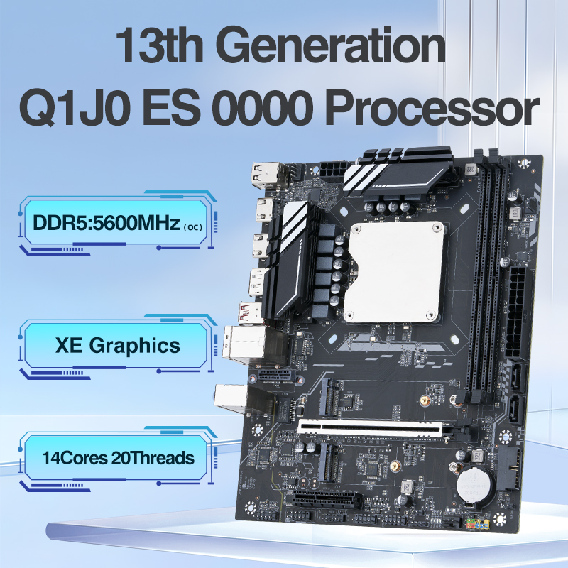 Pc Gaming Ddr5 - DIY Oyun Bilgisayarı Anakart Seti Yerleşik