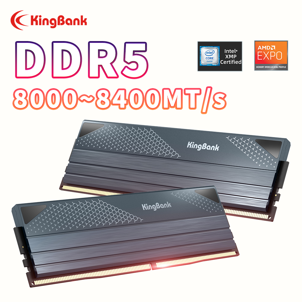 Pc Gaming Ddr5 - KingBank DDR5 KFXB Bellek 48GB(24GBx2) Set