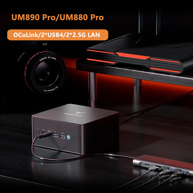 Pc Gaming Ddr5 - MINISFORUM OCuLink Oyun Mini Bilgisayarı UM890