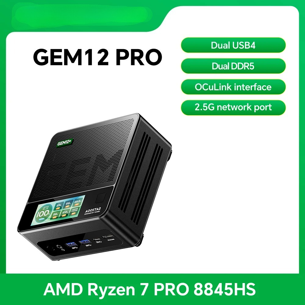 Pc Gaming Ddr5 - GEM12 Pro Mini Bilgisayar Ryzen 7