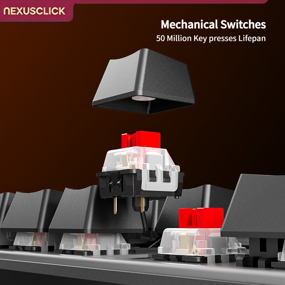 NexusClick 88 Tuşlu, Sıcak Değ - Anti-Ghosting Keyboard incelemesi ve fiyatı
