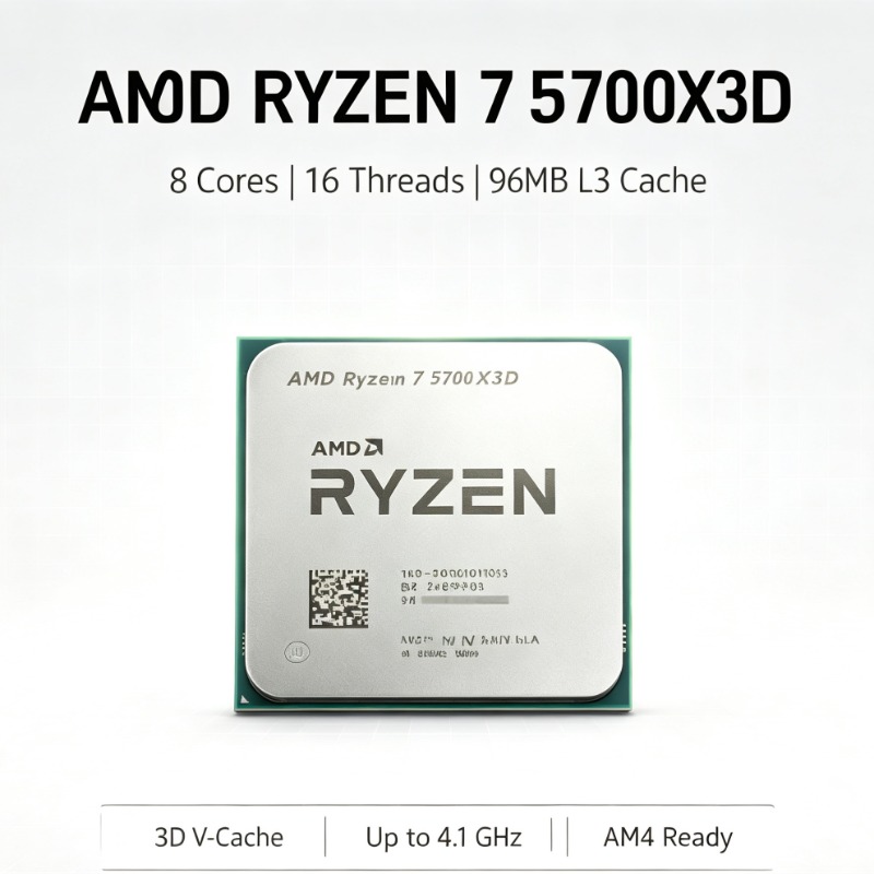 AMD R7 5700X Masaüstü İşlemci  - Pc Gaming High End incelemesi ve fiyatı