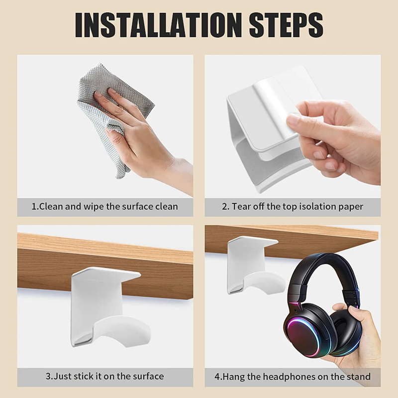 Evrensel Kulaklık Standı Yapış - Headset Stand incelemesi ve fiyatı