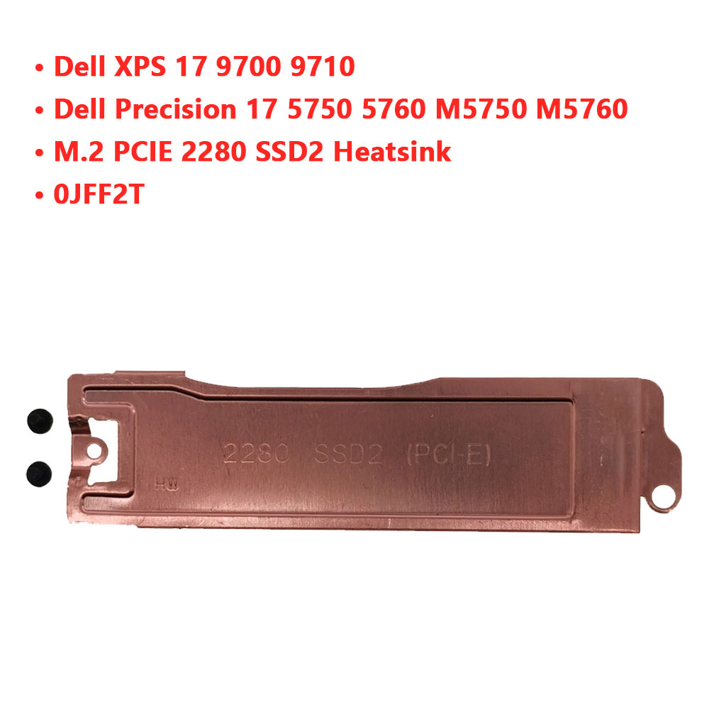 Dell XPS 17 9700 9710 Hassas 1 - M.2 Ssd Heatsink incelemesi ve fiyatı