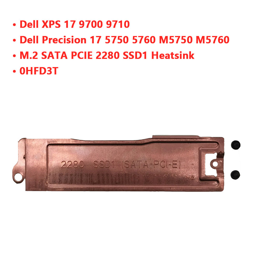 Dell XPS 17 9700 9710 Hassas 1 - M.2 Ssd Heatsink incelemesi ve fiyatı