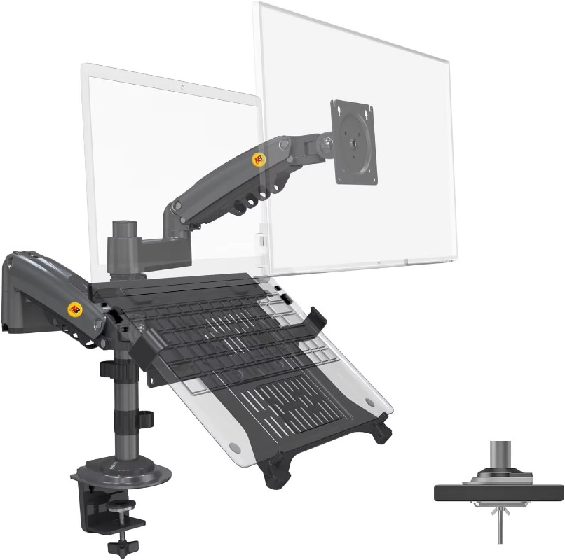 Çift Kollu 2'si 1 Arada Kombin - Dual Monitor Arm incelemesi ve fiyatı