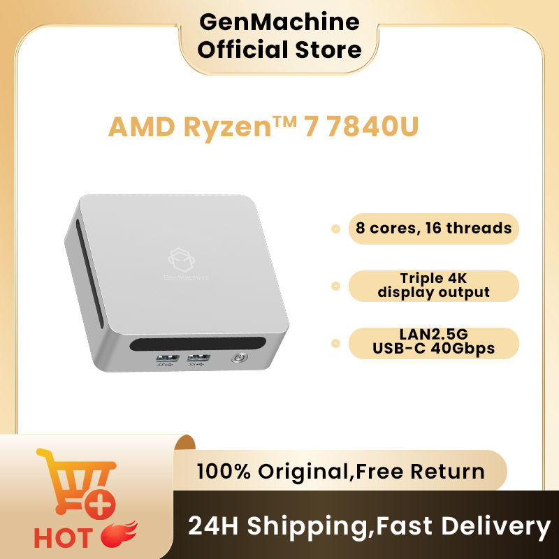 GenMachine Mini PC USB4 2.5G L - Pc Gaming Ddr5 incelemesi ve fiyatı