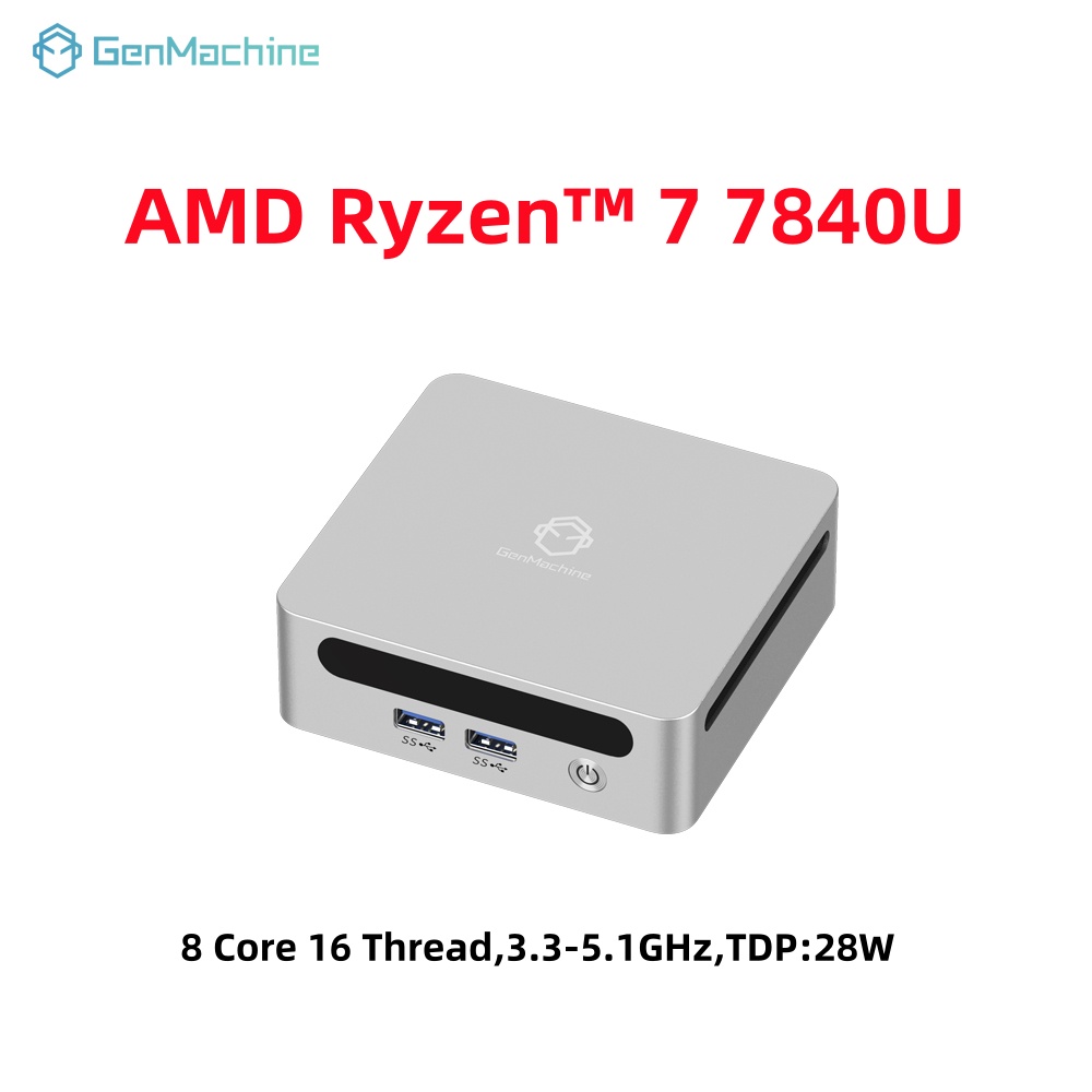 GenMachine Mini PC USB4 2.5G L - Pc Gaming Ddr5 incelemesi ve fiyatı