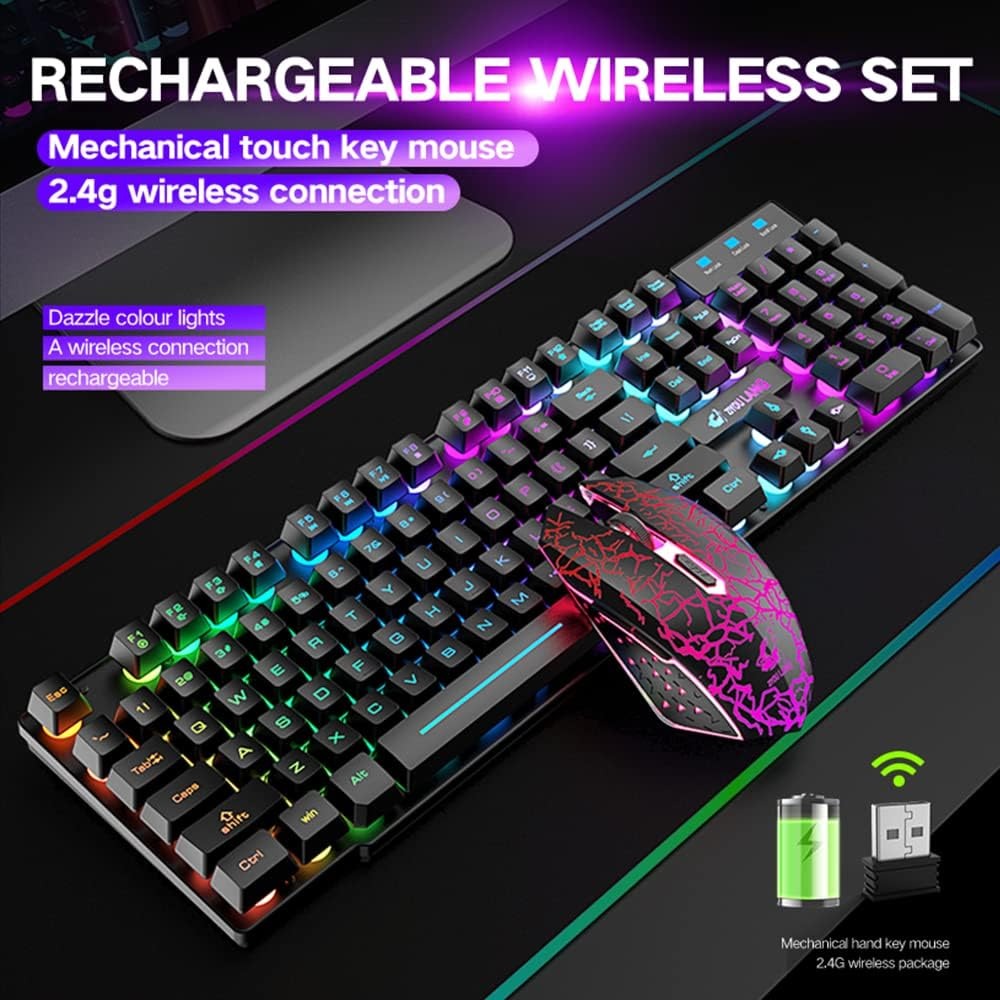 4000mAh Kablosuz Oyun Klavyesi - Anti-Ghosting Keyboard incelemesi ve fiyatı