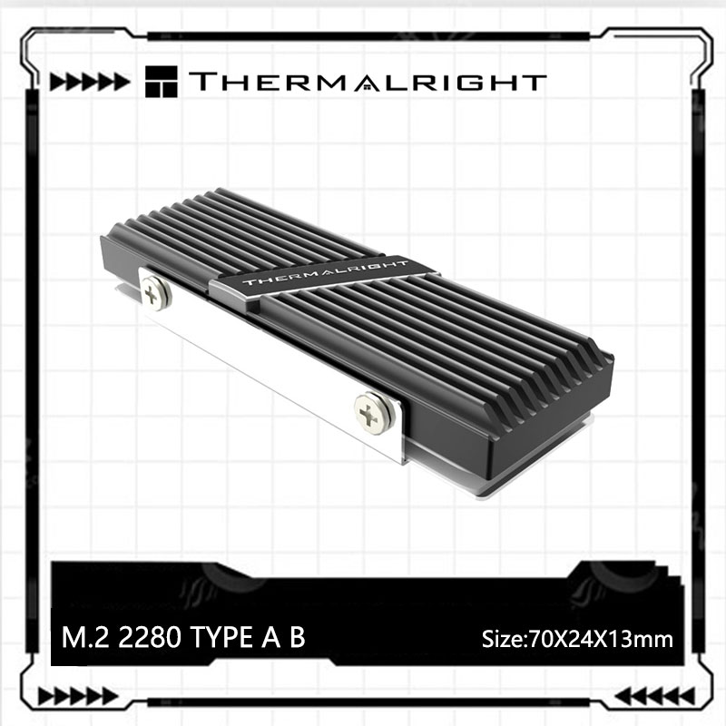Thermalright M.2 2280 TİP A Al - M.2 Ssd Heatsink incelemesi ve fiyatı