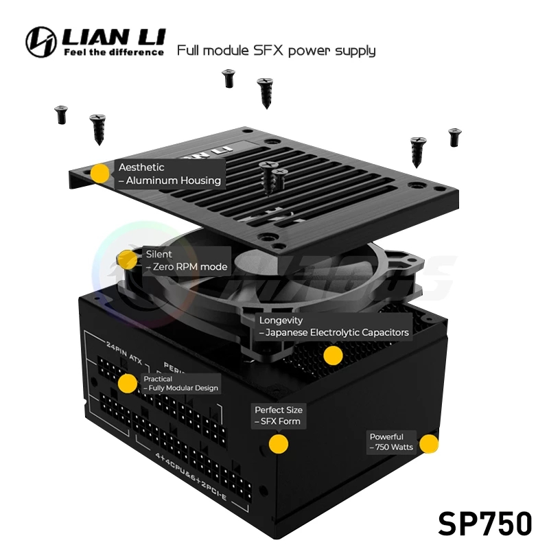 LIAN LI PSU 750w SFX Bilgisaya - Pc Gaming Lian Li incelemesi ve fiyatı