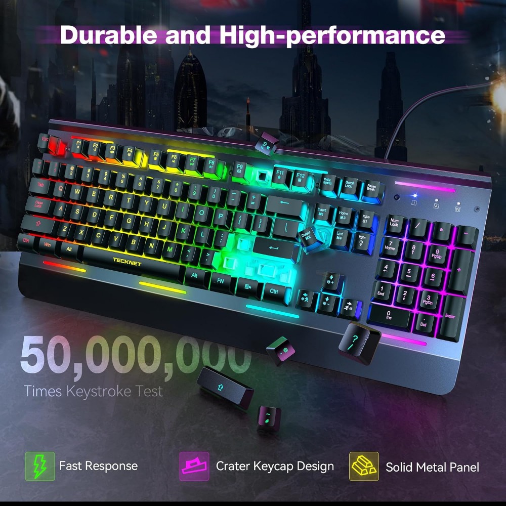 15 Bölgeli RGB, Suya Dayanıklı - Anti-Ghosting Keyboard incelemesi ve fiyatı