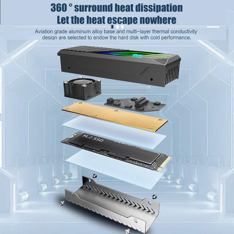 M2 Isı Emici NVMe SSD 2280 Soğ - M.2 Ssd Heatsink incelemesi ve fiyatı