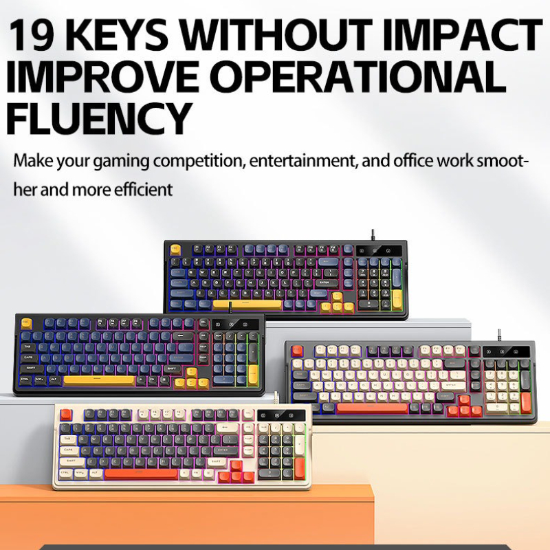Yeni T13 Kablolu Oyun Klavyesi - Anti-Ghosting Keyboard incelemesi ve fiyatı
