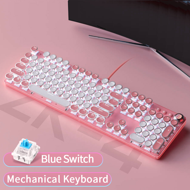 104 Tuşlu Tam Boy Mekanik Klav - Anti-Ghosting Keyboard incelemesi ve fiyatı