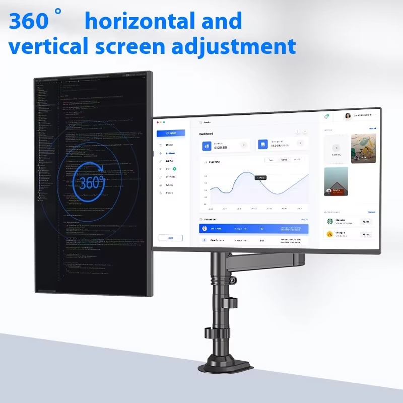 Alüminyum Alaşımlı Siyah Çift  - Dual Monitor Arm incelemesi ve fiyatı