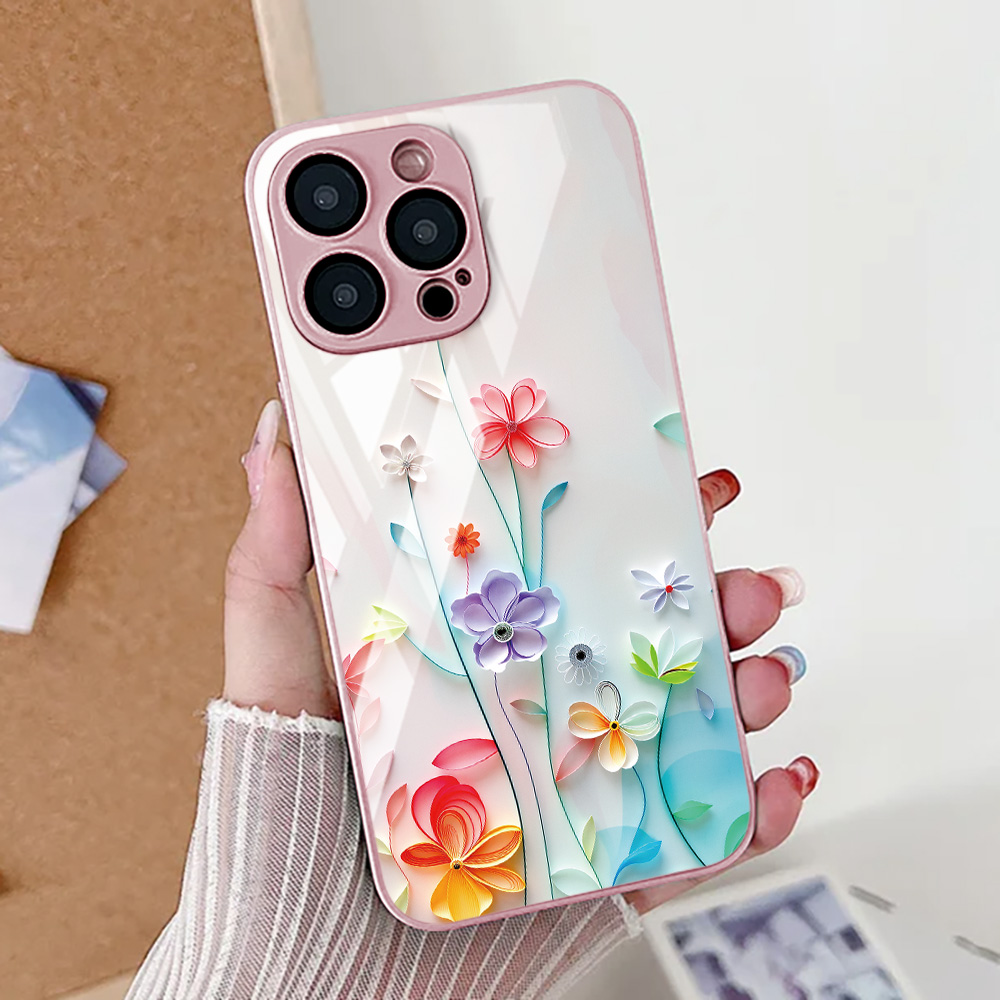 Lotus Çiçeği Telefon Kılıfı iP - Pc Case Tempered Glass incelemesi ve fiyatı