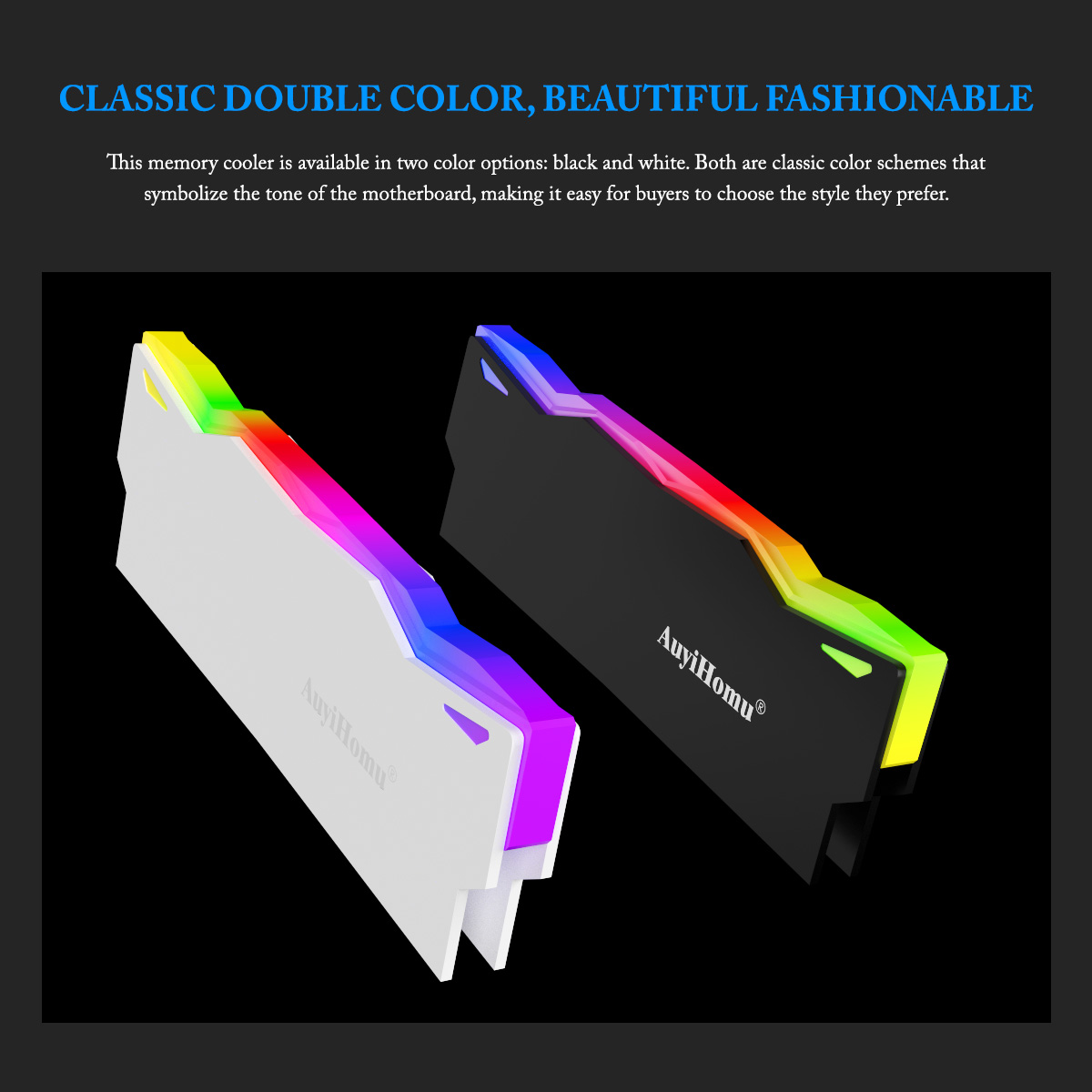 AuyiHomu RGB Soğutucu, 5V 3Pin - Pc Gaming Ddr5 incelemesi ve fiyatı
