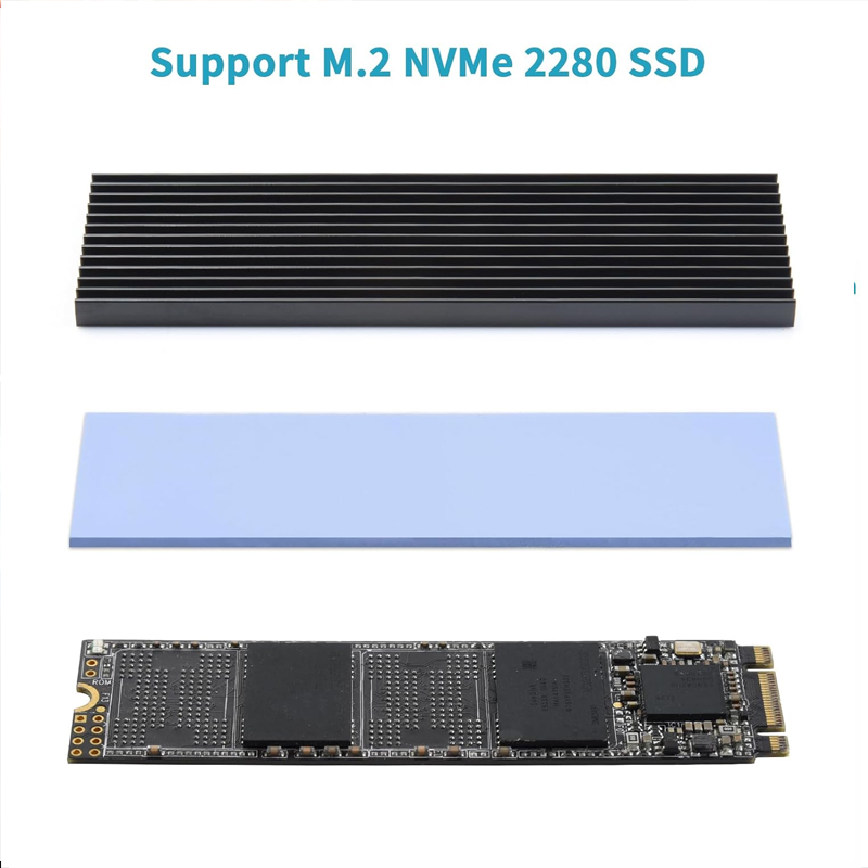 PCIe NVMe M.2 2280 SSD Alüminy - M.2 Ssd Heatsink incelemesi ve fiyatı